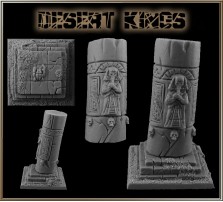 50 x 50mm Desert Kings Base C