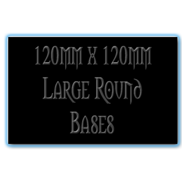 120 x 120mm Bases