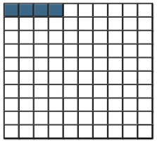 Custom Made Tray / 25mm bases / 4 rows wide  - 1 rank deep