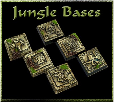 20 x 20mm Jungle Bases - Set of 5