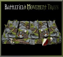 Battlefield Movement Tray 5x2 for 25mm bases