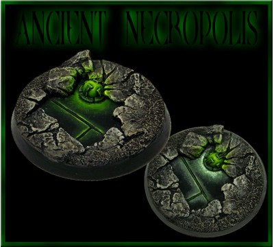 40mm Ancient Necropolis Round Base A 