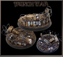 60mm Trench War Round Base A