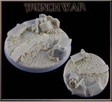 60mm Trench War Round Base C